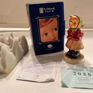 MJ Hummel Clear as a Bell figurine